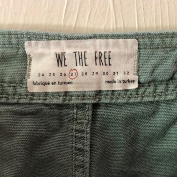 Free People Green Billie Pant - Picture 5 of 5